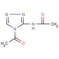 N-(4-acetyl-4H-1,2,4-triazol-3-yl)acetamide
