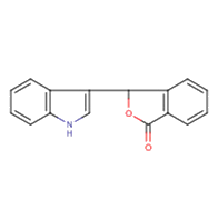 3-(1H-indol-3-yl)-1,3-dihydro-2-benzofuran-1-one