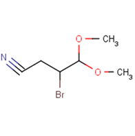 3-bromo-4,4-dimethoxybutanenitrile