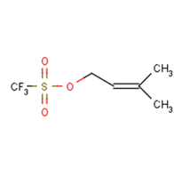 3-methylbut-2-en-1-yl trifluoromethanesulfonate