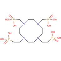 {[4,7-bis(2-phosphonoethyl)-10-(phosphonomethyl)-
          1,4,7,10-tetraazacyclododecan-1-
          yl]methyl}phosphonic acid
