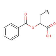 3-azido-2-(benzoyloxy)propanoic acid
