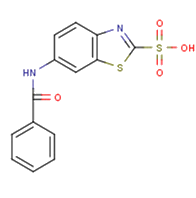 6-benzamido-1,3-benzothiazole-2-sulfonic acid